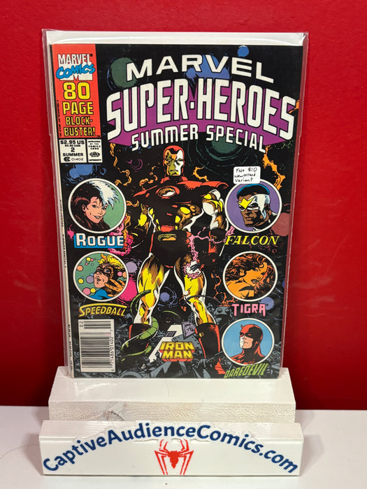 Marvel Super-Heroes: Summer Special #2 - Newsstand Variant - FN+
