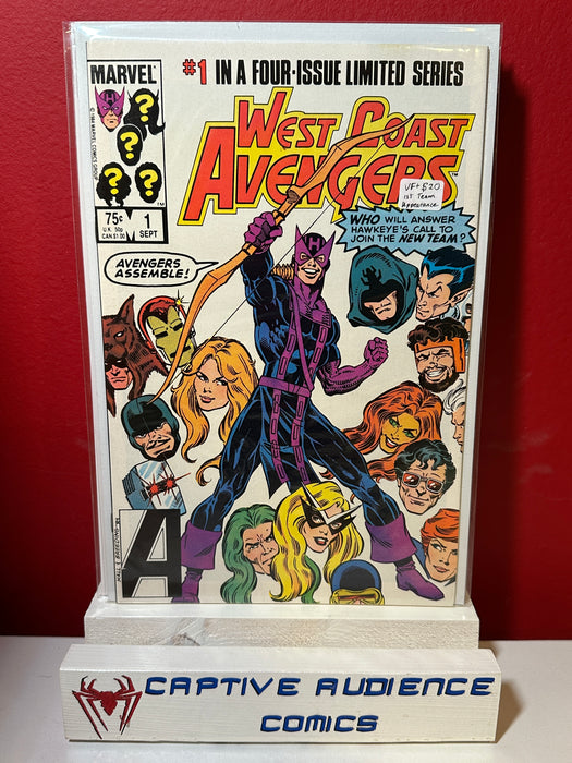 West Coast Avengers, The Vol. 1 #1 - 1st Team Appearance - VF+