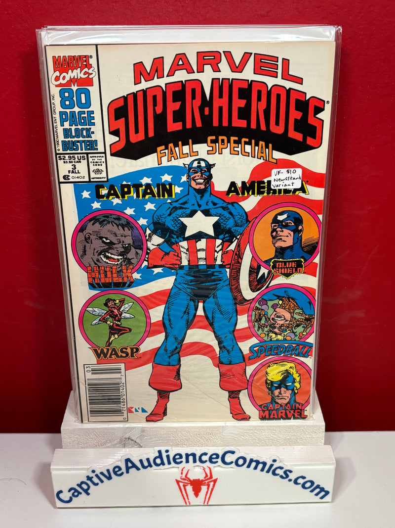 Marvel Super-Heroes, Vol. 2 #3 - Newsstand Variant - VF-