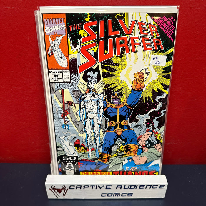 Silver Surfer, Vol. 3 #55 - VF