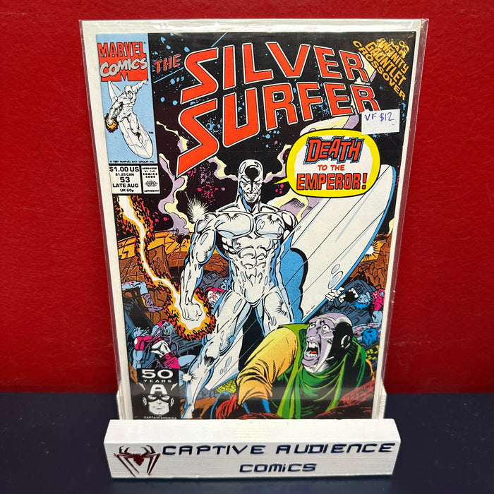 Silver Surfer, Vol. 3 #53 - VF