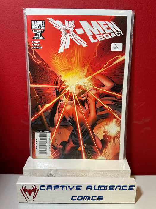 X-Men: Legacy, Vol. 1 #214 - VF