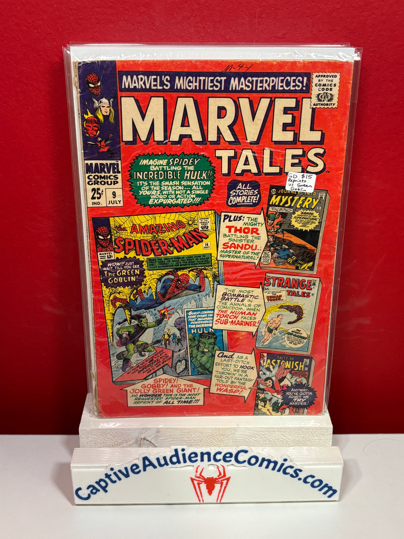 Marvel Tales, Vol. 2 #9 - Reprints 1st Green Goblin - GD