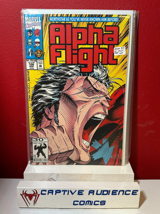 Alpha Flight, Vol. 1 #106 - 1st Major Maple Leaf - VF/NM