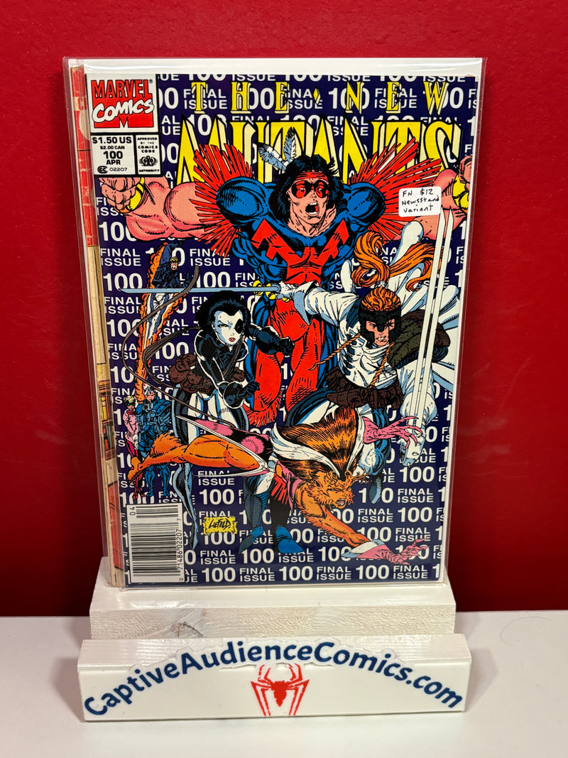 New Mutants, Vol. 1 #100 - Newsstand Variant - FN