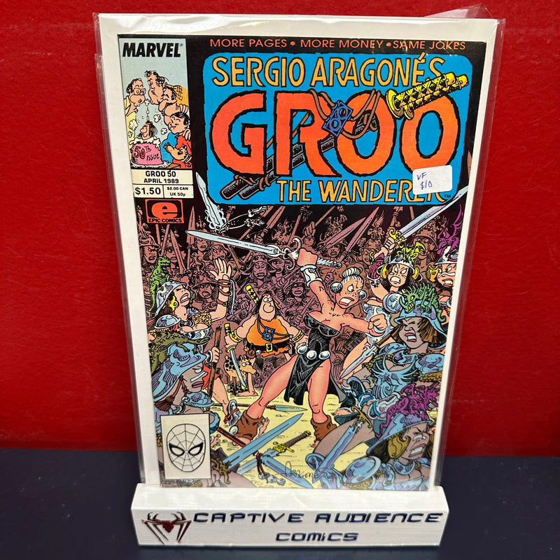 Groo the Wanderer, Vol. 2 #50 - VF