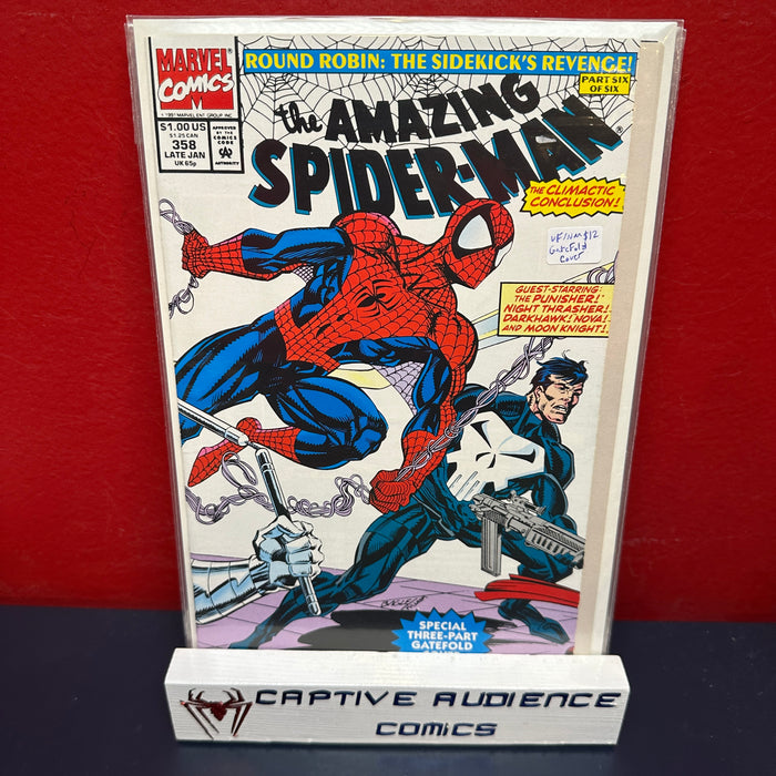 Amazing Spider-Man, The Vol. 1 #358 - Gatefold Cover - VF/NM