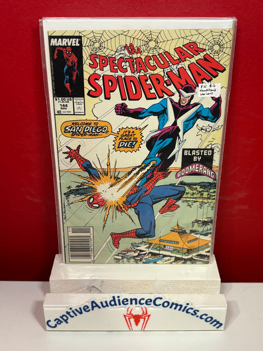 The Spectacular Spider-Man, Vol. 1 #144 - Newsstand Variant - FN