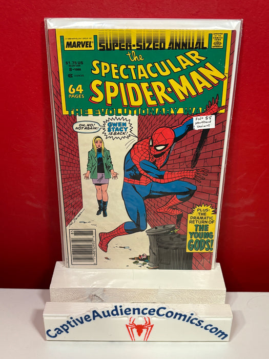 The Spectacular Spider-Man Annual #8 - Newsstand Variant - FN+