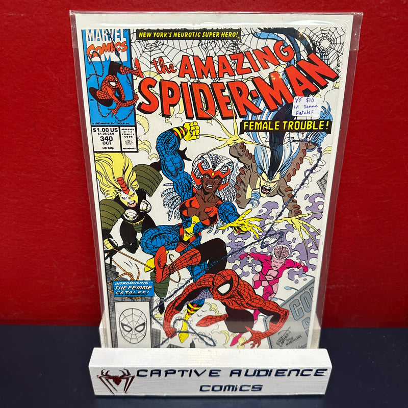 Amazing Spider-Man, The Vol. 1 #340 - 1st Femme Fatales - VF