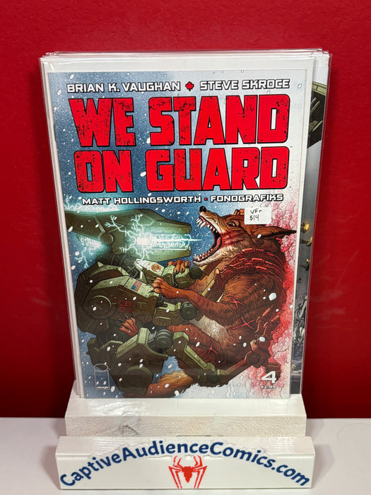 We Stand On Guard #4 - VF+
