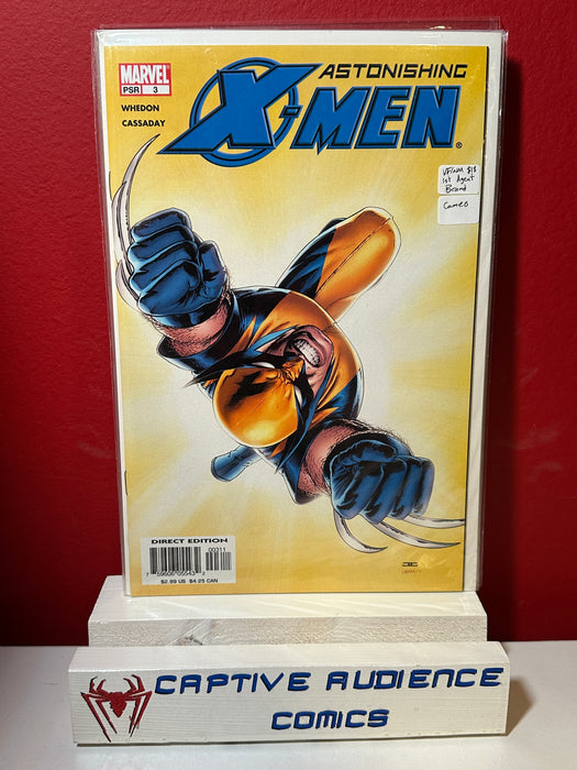 Astonishing X-Men, Vol. 3 #3 - 1st Agent Brand Cameo - VF/NM