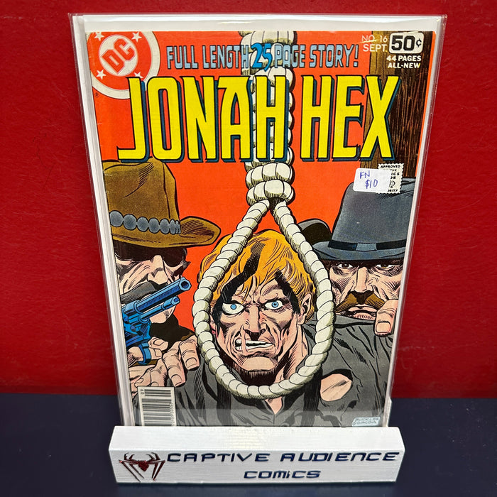 Jonah Hex, Vol. 1 #16 - FN