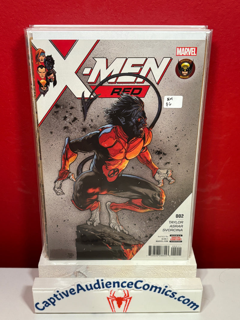 X-Men: Red, Vol. 1 #2 - NM
