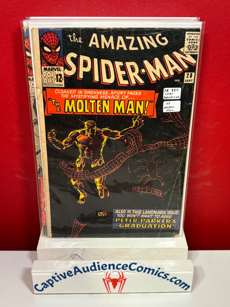 The Amazing Spider-Man, Vol. 1 #28 - Cover Detached - 1st Molten Man - FR