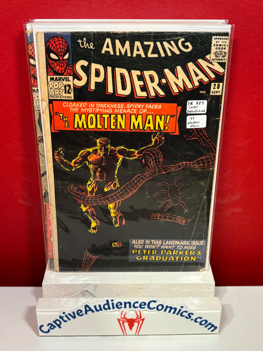 The Amazing Spider-Man, Vol. 1 #28 - Cover Detached - 1st Molten Man - FR