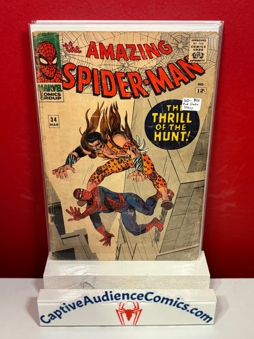 The Amazing Spider-Man, Vol. 1 #34 - 2nd Gwen Stacy - GD-