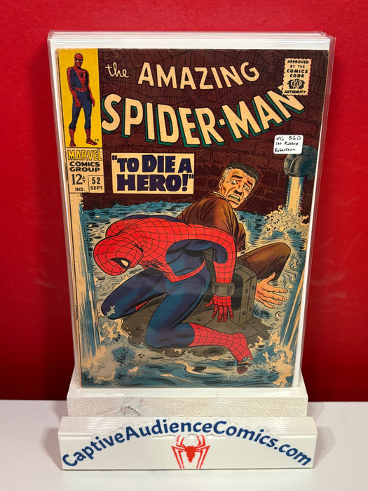 The Amazing Spider-Man, Vol. 1 #52 - 1st Robbie Robertson - VG