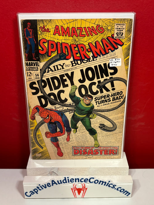 The Amazing Spider-Man, Vol. 1 #56 - 1st Captain Stacy - VG