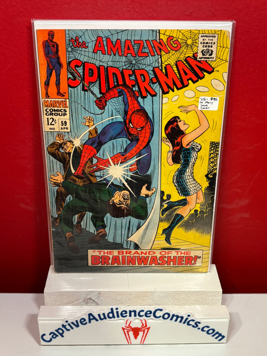 The Amazing Spider-Man, Vol. 1 #59 - 1st Mary Jane Cover - VG-
