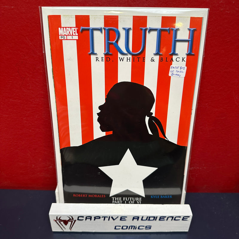 Truth: Red, White & Black #1 - 1st Isaiah Bradley - FN/VF