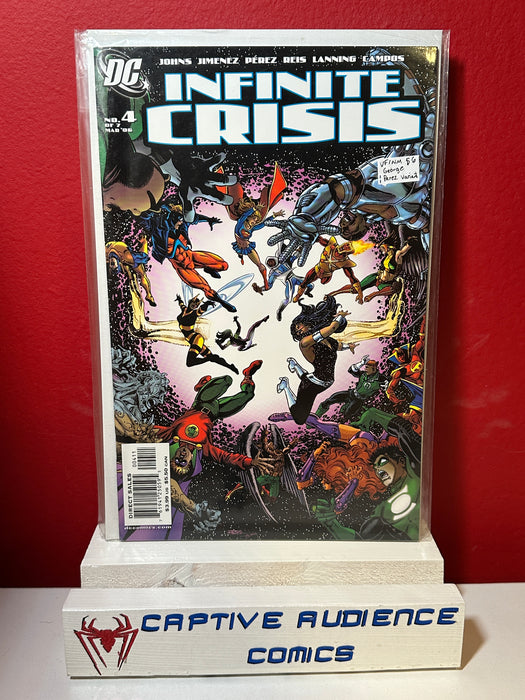 Infinite Crisis #4 - George Perez Variant - VF/NM