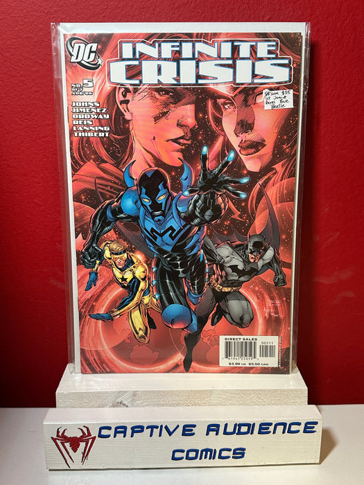 Infinite Crisis #5 - 1st Jamie Reyes Blue Beetle - VF/NM