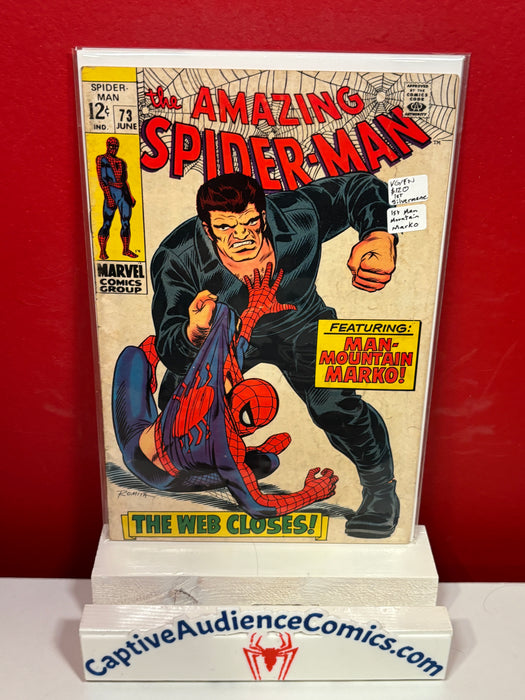 The Amazing Spider-Man, Vol. 1 #73 - 1st Silvermane - 1st Man Mountain Marko - VG/FN