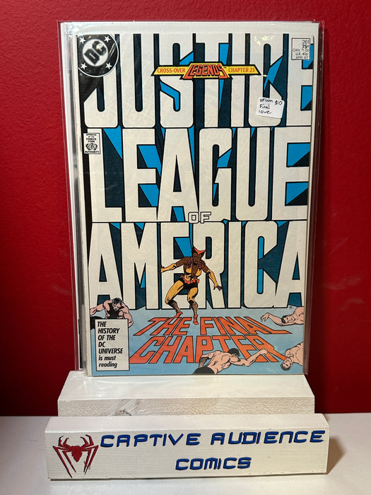 Justice League of America, Vol. 1 #261 - Final Issue - VF/NM