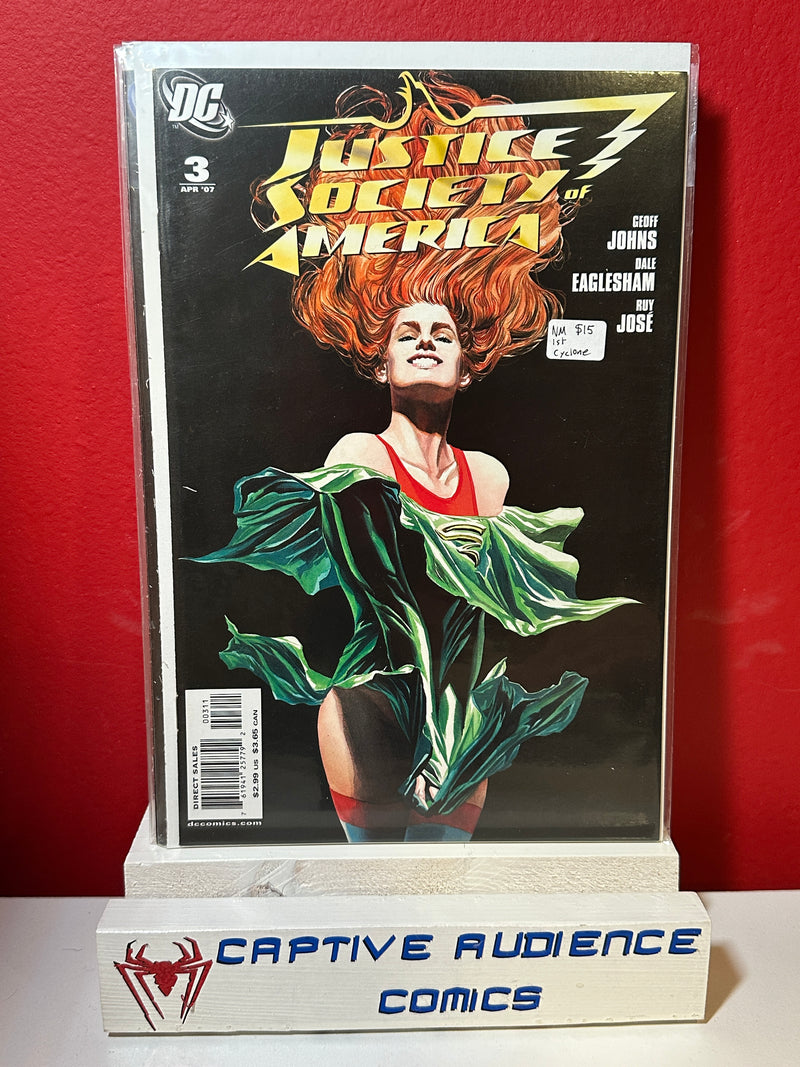 Justice Society of America, Vol. 3 #3 - 1st Cyclone - NM