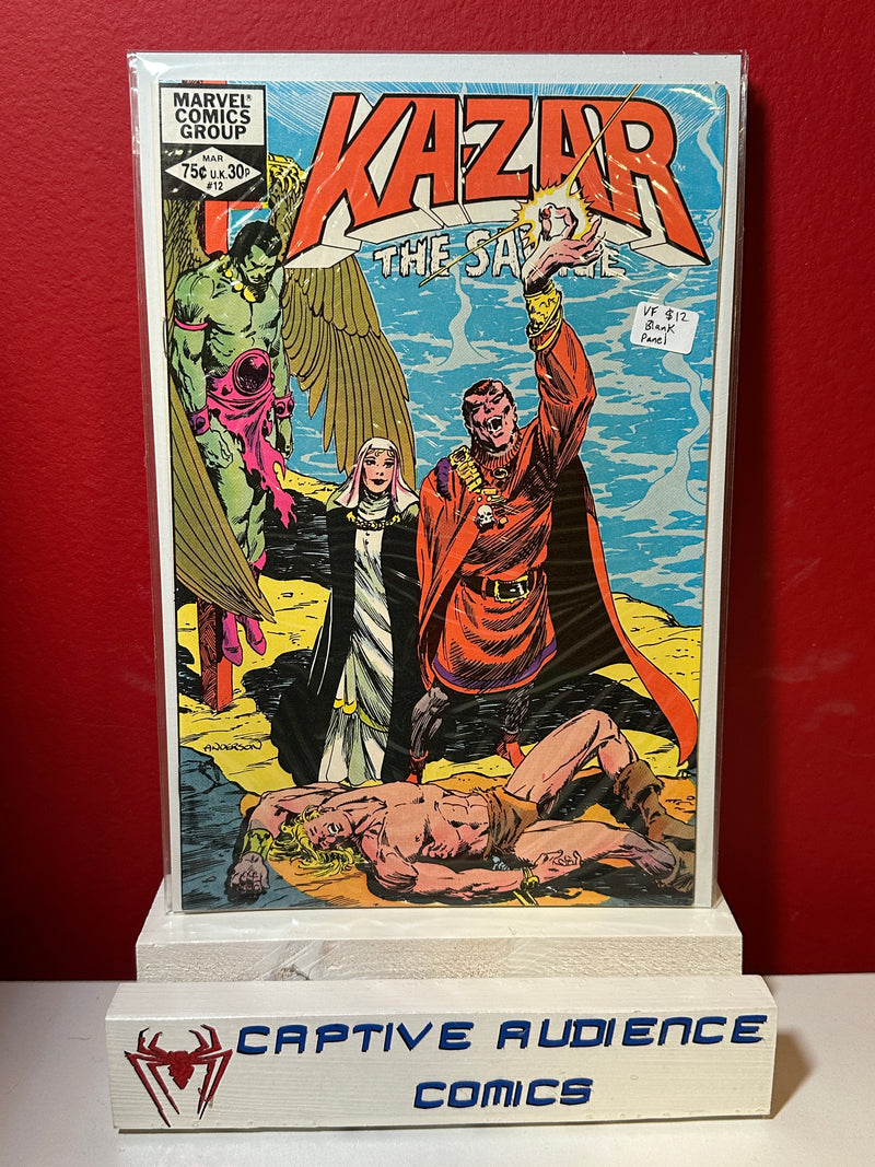 Ka-Zar, Vol. 3 #12 - Blank Panel - VF