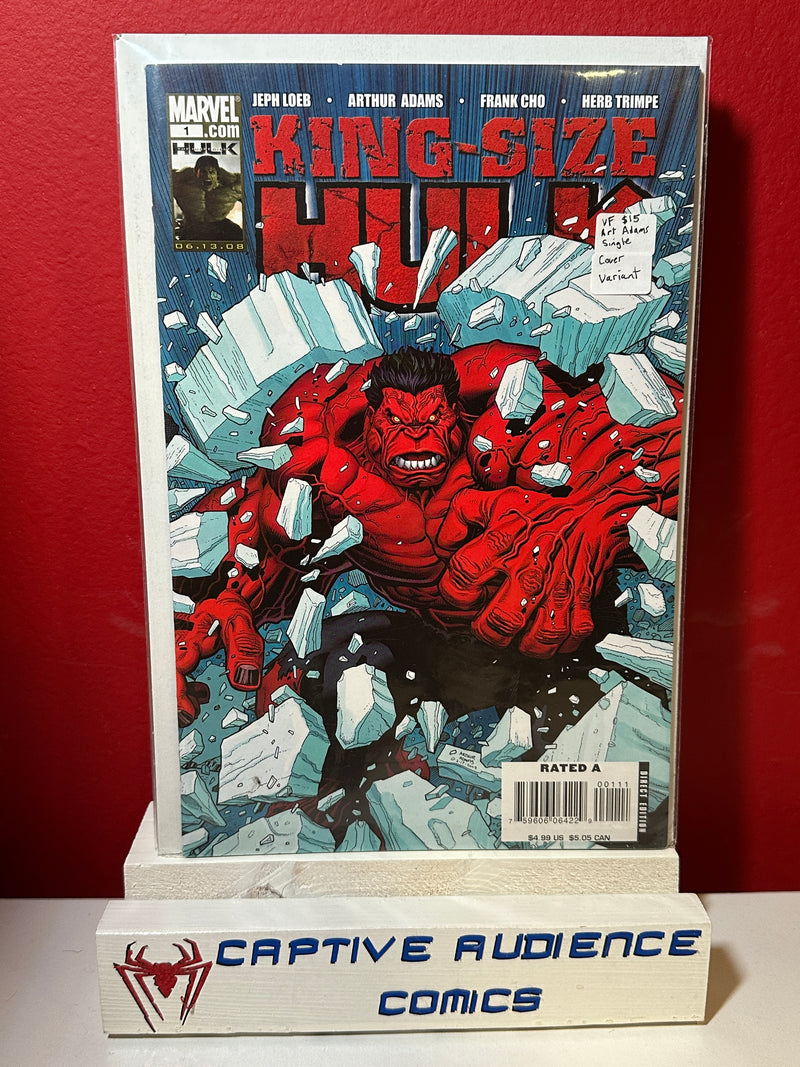 King-Size Hulk #1 - Art Adams Single Cover Variant - VF