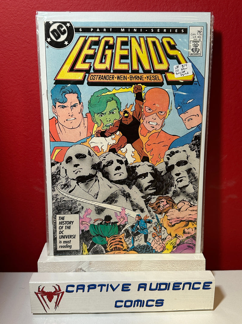 Legends #3 - 1st New Suicide Squad - VF