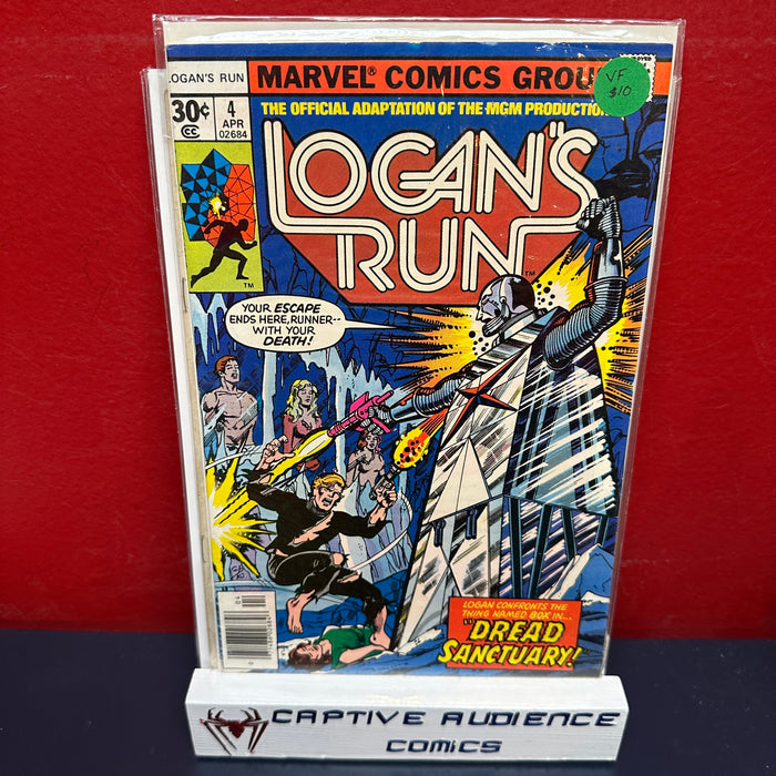 Logan's Run, Vol. 1 #4 - VF