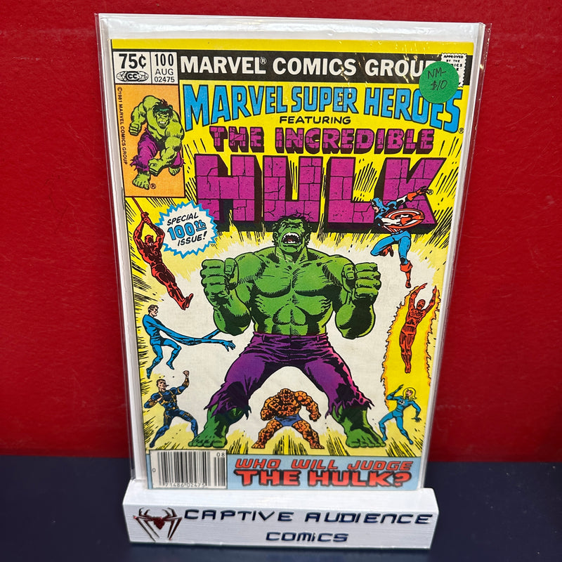 Marvel Super-Heroes, Vol. 1 #100 - NM-