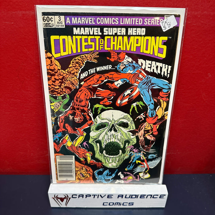 Marvel Super Hero Contest of Champions #3 - FN