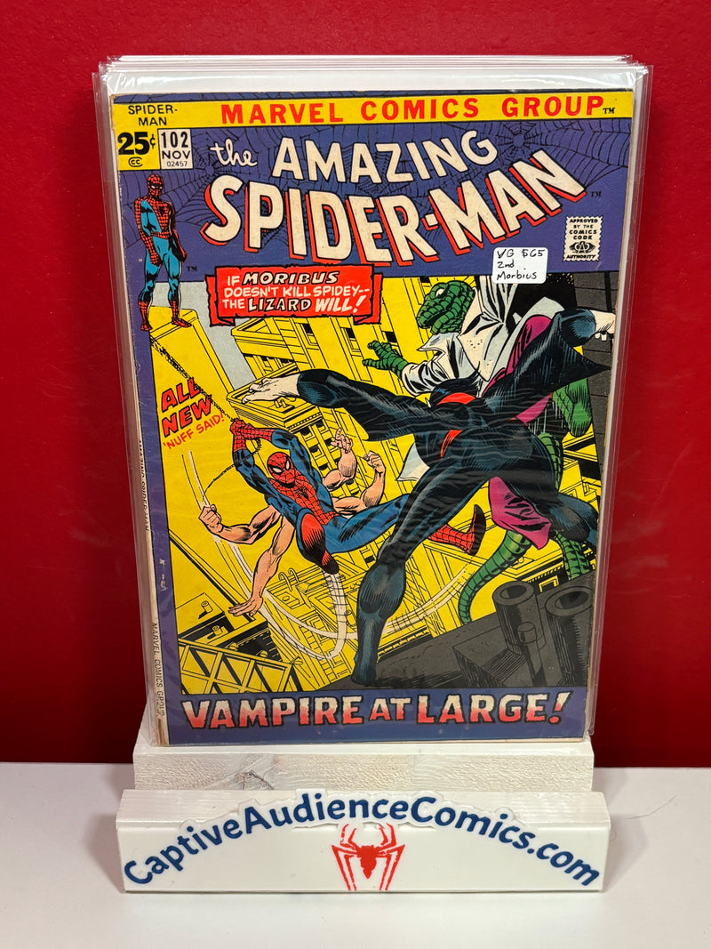 Amazing Spider-Man, The Vol. 1 #102 - 2nd Morbius - VG