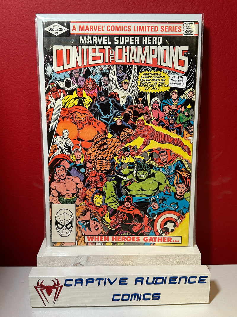 Marvel Super Hero Contest of Champions #1 - Many First Appearances - VF