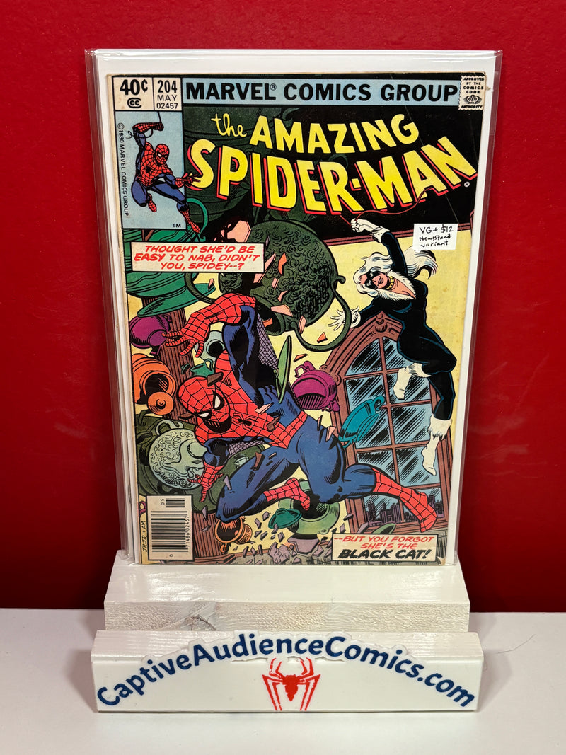 The Amazing Spider-Man, Vol. 1 #204 - Newsstand Variant - VG+