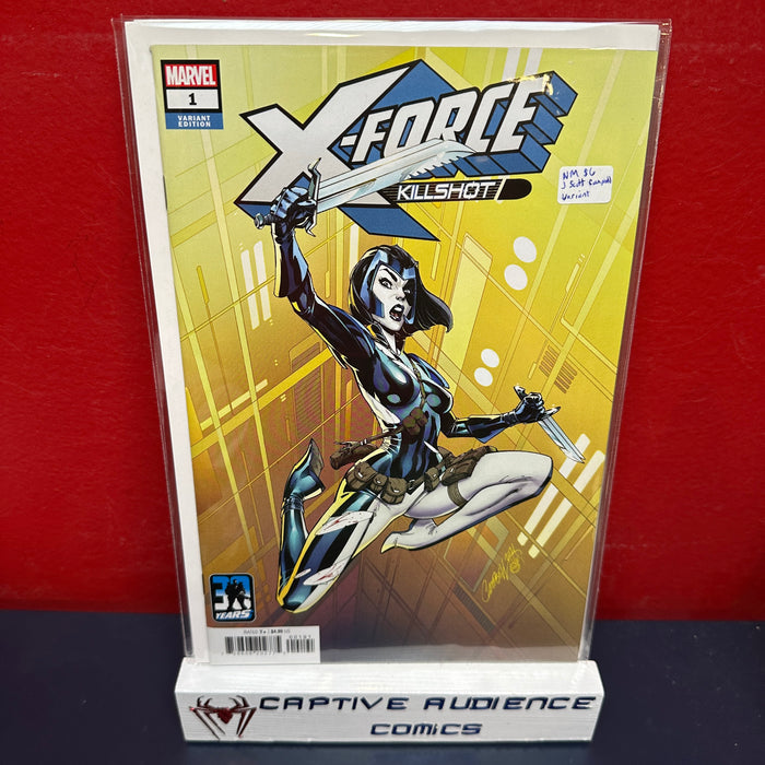 X-Force: Killshot Anniversary Special #1 - J. Scott Campbell Variant - NM