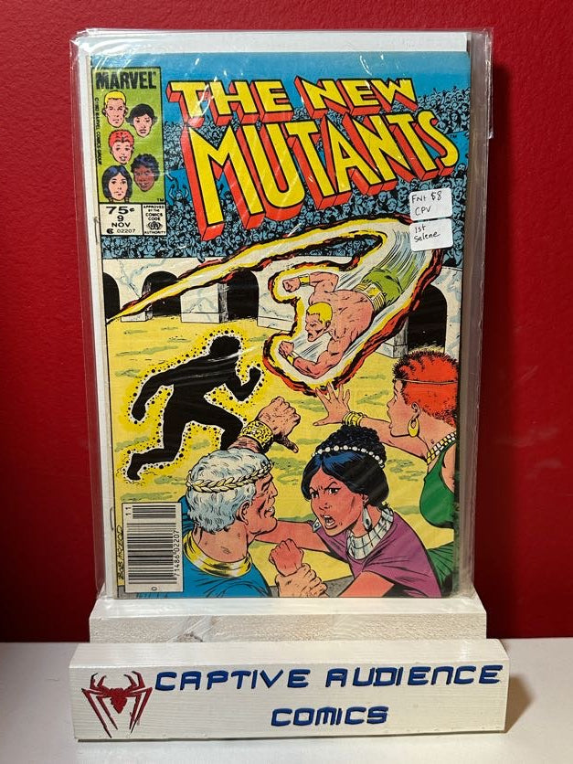 New Mutants, Vol. 1 #9 - 1st Selene - CPV - FN+