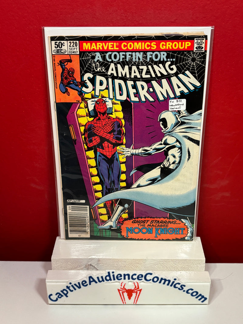 The Amazing Spider-Man, Vol. 1 #220 - Newsstand Variant - FN
