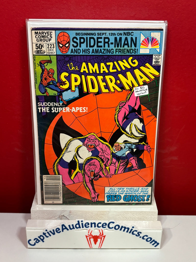 The Amazing Spider-Man, Vol. 1 #223 - Newsstand Variant - FN