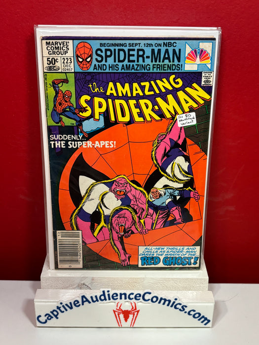 The Amazing Spider-Man, Vol. 1 #223 - Newsstand Variant - FN
