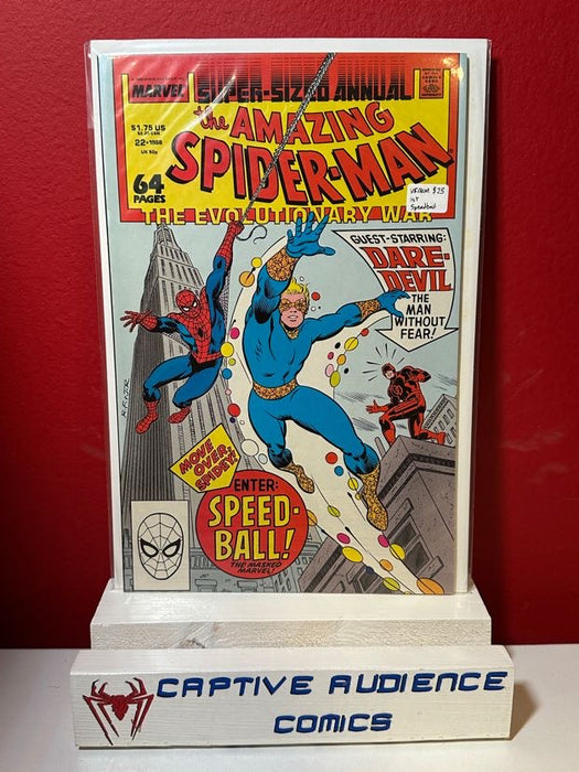 Amazing Spider-Man, The Vol. 1 Annual #22 - 1st Speedball - VF/NM