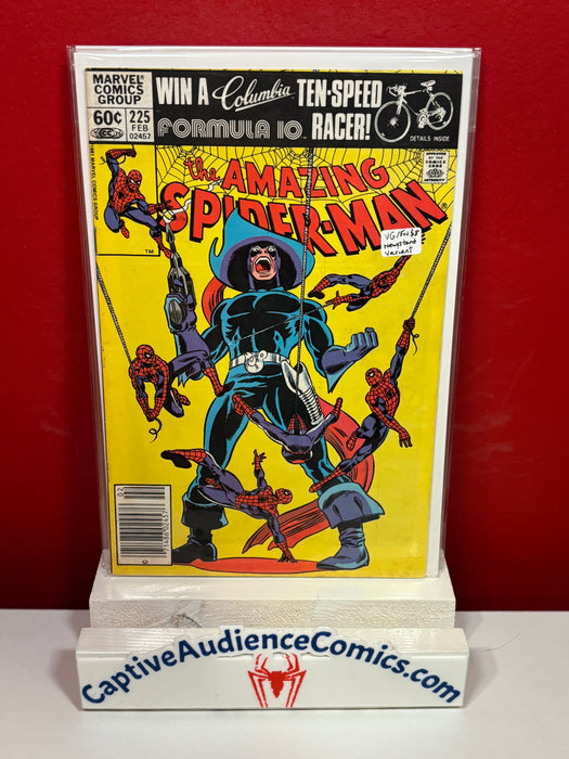 The Amazing Spider-Man, Vol. 1 #225 - Newsstand Variant - VG/FN