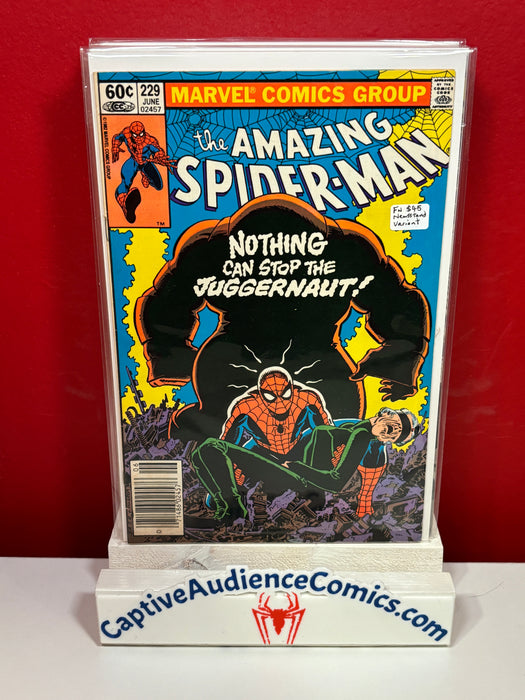 The Amazing Spider-Man, Vol. 1 #229 - Newsstand Variant - FN
