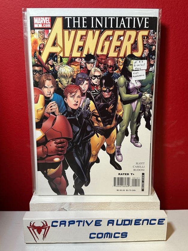 Avengers: The Initiative #1 - Many First Appearances - B Variant - VF