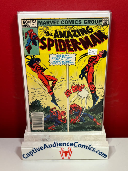 The Amazing Spider-Man, Vol. 1 #233 - Newsstand Variant - FN