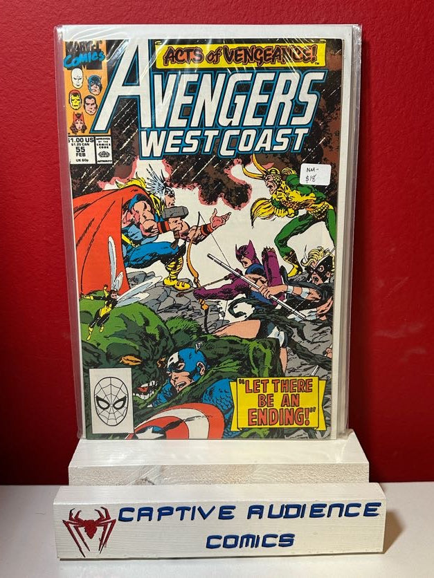 West Coast Avengers, The Vol. 2 #55 - NM-